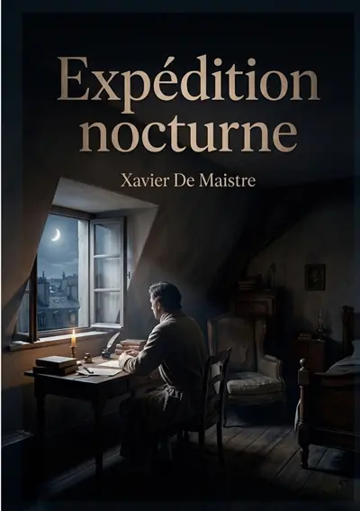 Expédition nocturne : Une exploration poétique de la solitude et de l'esprit.