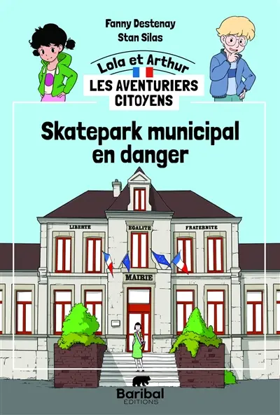 Lola et Arthur, les aventuriers citoyens. Skatepark municipal en danger
