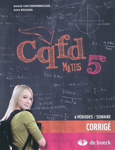 CQFD maths 5e : corrigé