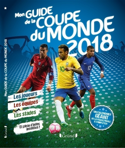 Mon guide de la Coupe du monde 2018 : les joueurs, les équipes, les stades et plein d'infos insolites !