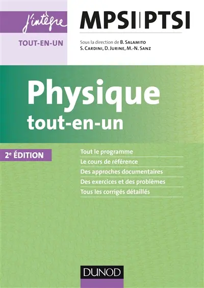 Physique tout-en-un MPSI-PTSI