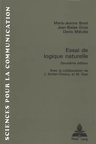 Essai de logique naturelle