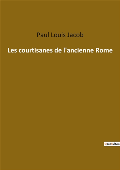 Les courtisanes de...