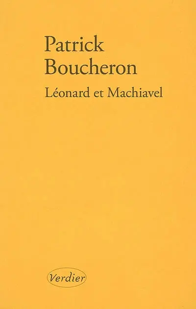 Léonard et Machiavel