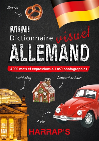 Mini dictionnaire visuel allemand : 4.000 mots et expressions & 1.850 photographies