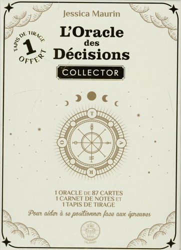 L'oracle des décisions : 1 oracle de 87 cartes, 1 carnet de notes et 1 tapis de tirage pour aider à se positionner face aux épreuves