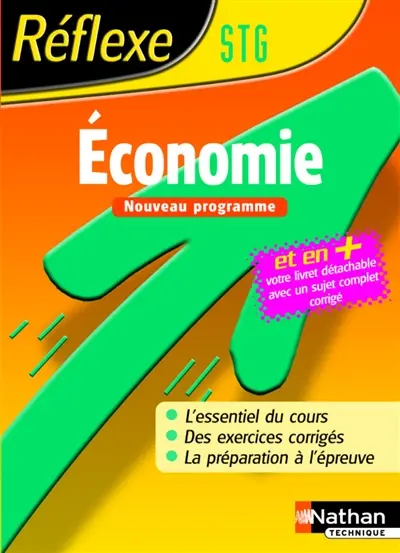 Economie STG : nouveau programme