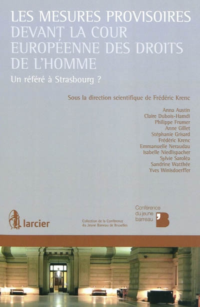 Les mesures provisoires...