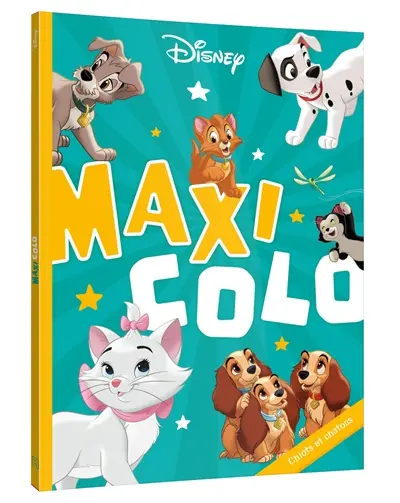 Disney : maxi-colo : chiots et chatons
