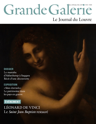 Grande Galerie, le journal du Louvre, n° 38