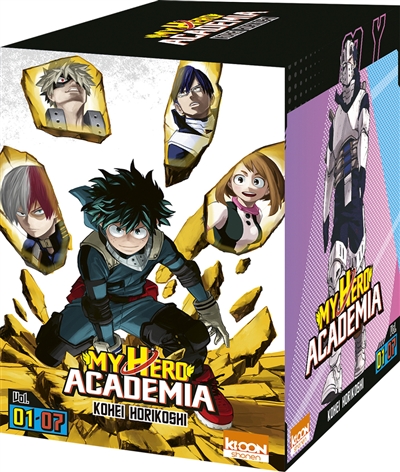 My hero academia : coffret intégrale : vol. 1 à 7
