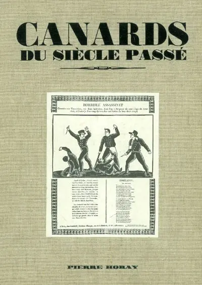 Canards du siècle passé