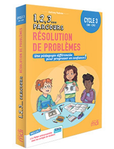1,2,3... parcours: Résolution de problèmes - CM1, CM2 (édition 2023)