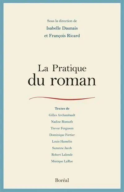 La pratique du roman