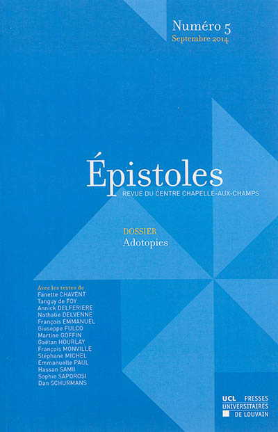 Epistoles, n° 5. Adotopies