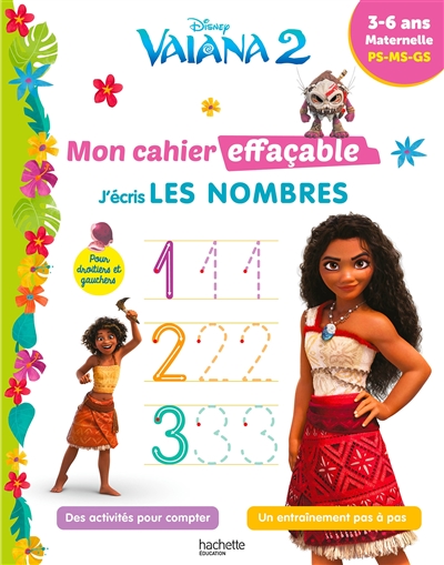 Vaiana 2 : mon cahier...