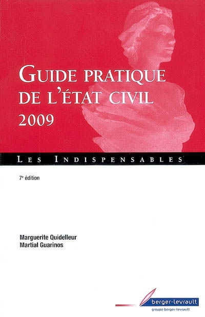 Guide pratique de l'état civil 2009
