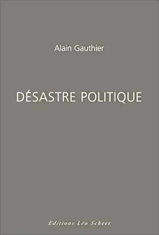 Désastre politique