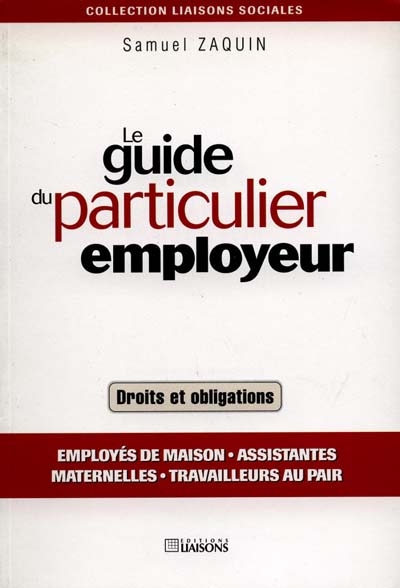 Le guide du particulier employeur