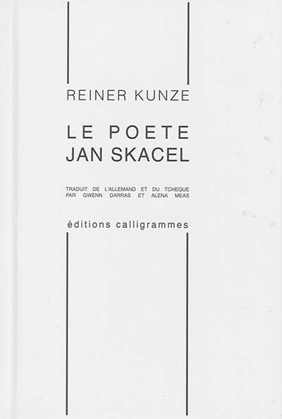 Le poète Jan Skacel