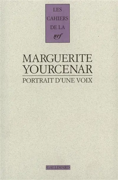 Portrait d'une voix : vingt-trois entretiens (1952-1987)