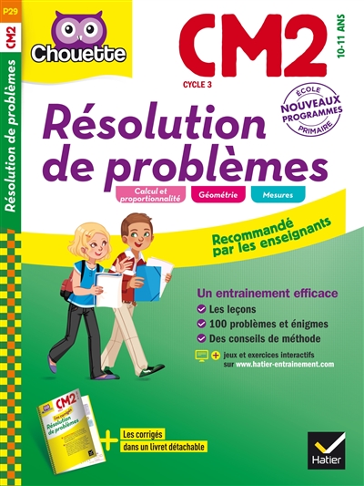 Résolution de problèmes...