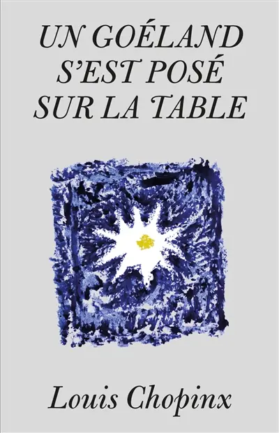Un goéland s'est posé sur la table
