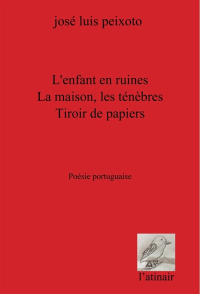 L'enfant en ruines : poésie portugaise. La maison, les ténèbres. Tiroir de papiers