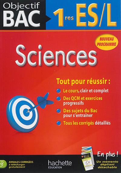 Sciences 1res ES, L
