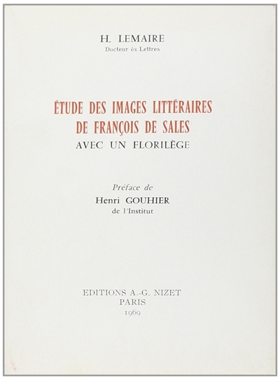 Etude des images littéraires de François de Sales