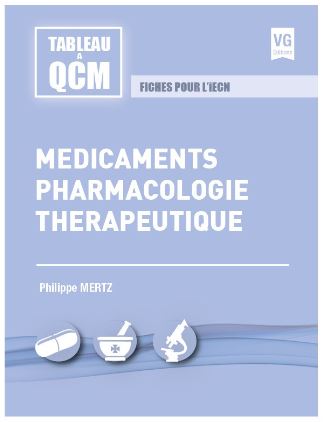Médicaments, pharmacologie, thérapeutique : fiches pour l'iECN