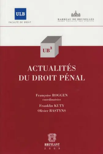 Actualités du droit pénal
