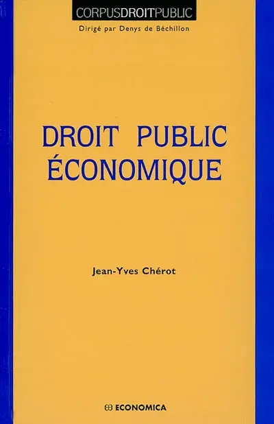 Droit public économique