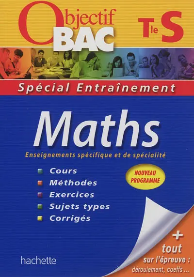 Maths enseignements spécifique et de spécialité, terminale S