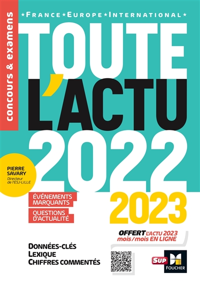 Toute l'actu 2022-2023 : France, Europe, international