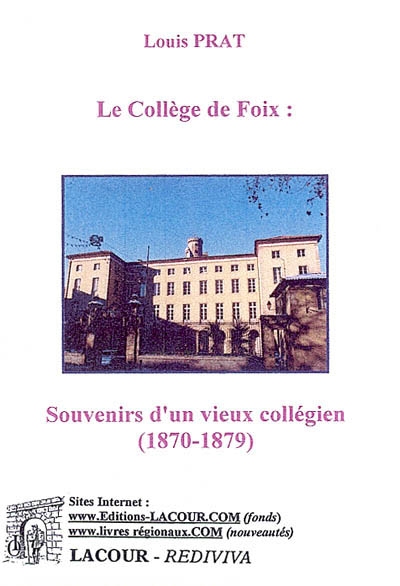Le collège de Foix : souvenirs d'un vieux collégien (1870-1879) : suivis d'un inédit du philosophe, La belle aventure, 8 mars 1941