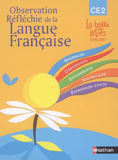 Observation réfléchie de la langue française : CE2, cycle 3