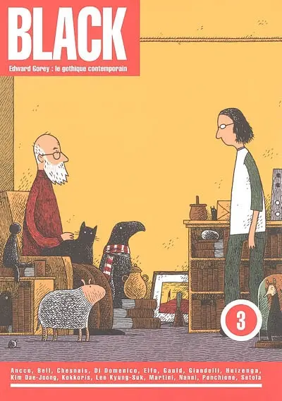 Black, n° 3. Edward Gorey : le gothique contemporain
