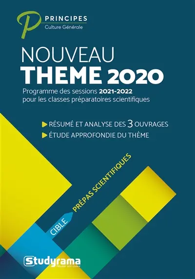 La force de vivre : programme des sessions 2021-2022 pour les classes préparatoires scientifiques