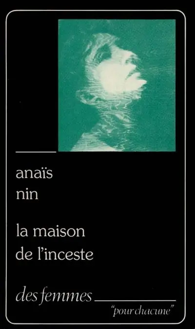La maison de l'inceste : poème