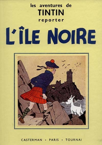 Les aventures de Tintin, reporter. L'île noire