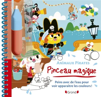 Pinceau magique : Animaux pirates