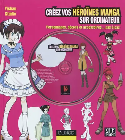 Pack créez vos mangas avec Photoshop