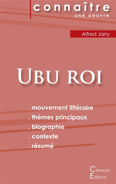 Fiche de lecture Ubu roi de Alfred Jarry (Analyse littéraire de référence et résumé complet)