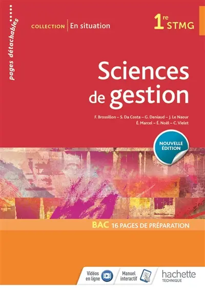 Sciences de gestion 1re STMG