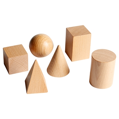 Les solides bois : Lot de 12