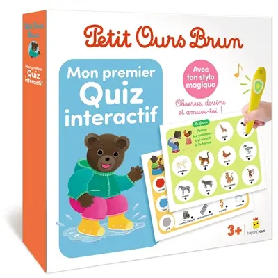 Mon premier quiz interactif Petit Ours Brun : observe, devine et amuse-toi !