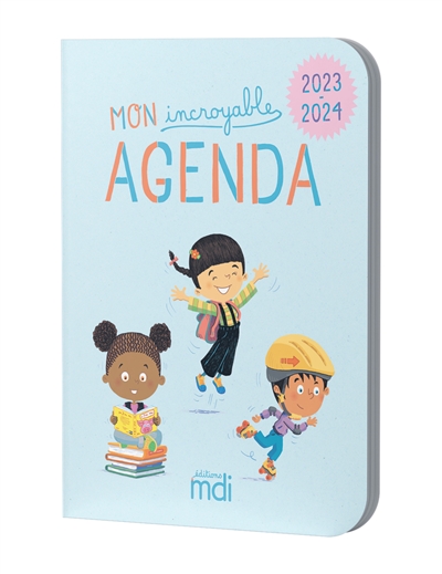 Mon incroyable agenda : 2023-2024 - Librairie Mollat Bordeaux