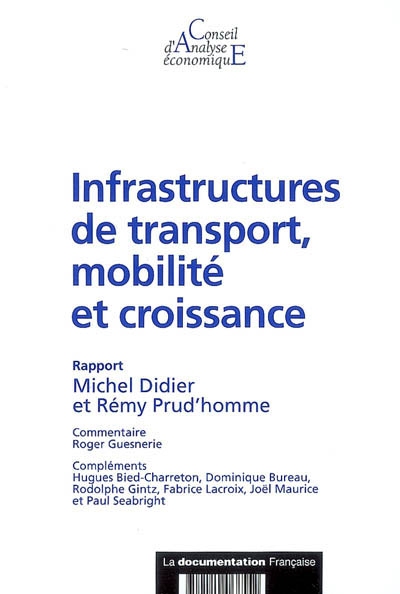 Infrastructures de transport, mobilité et croissance