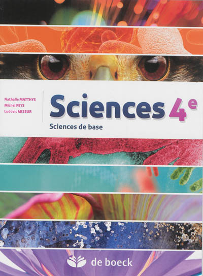 Sciences 4e : sciences de base